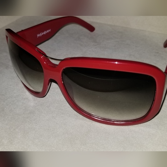 Red Designer Sunglasses - Picture 5 of 11